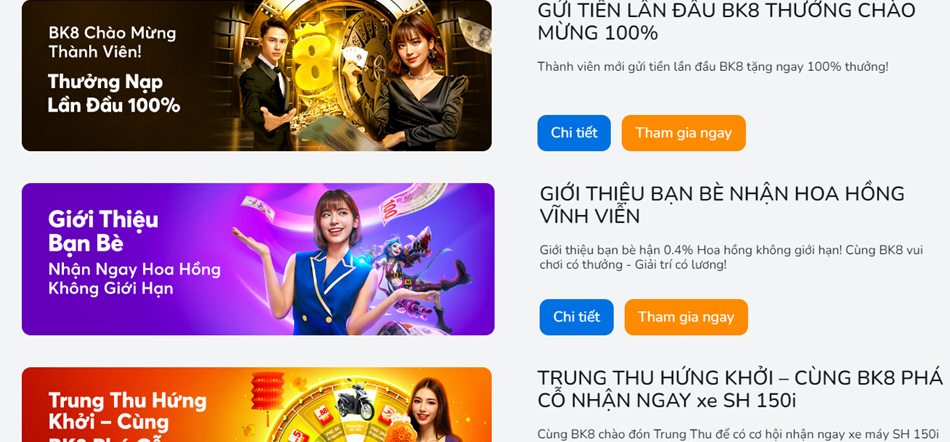 khuyến mãi hấp dẫn